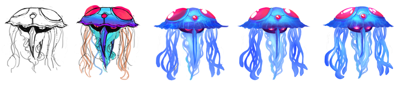 Illustration for article titled The Terrifying Tentacruel! Pokemon One a Day!